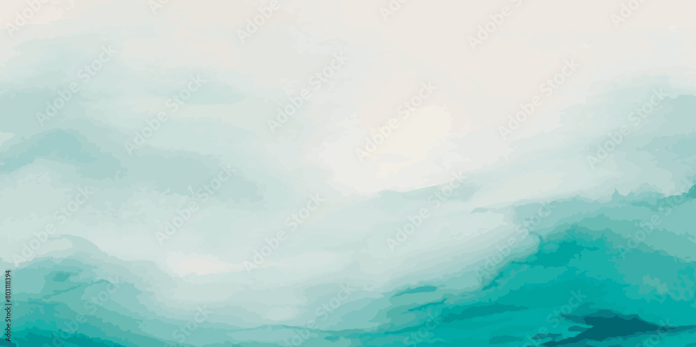 Abstract watercolor soft blue print sea water ocean background. Soft blue sea watercolor liquid fluid texture background. Abstract watercolor soft blue print sea water ocean background. Soft blue sea watercolor liquid fluid texture background.