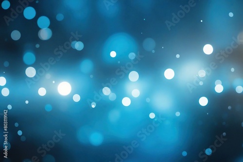 blue bokeh background