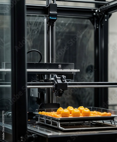 snacks created with 3d printing for food use