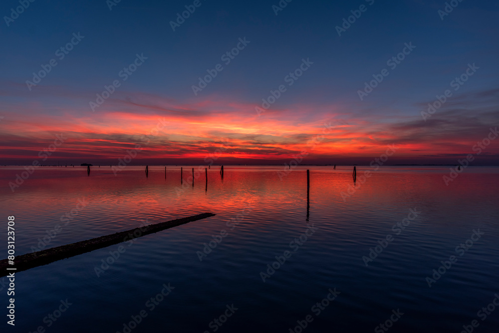 2023 9 30 Lido sunset in the lagoon 83