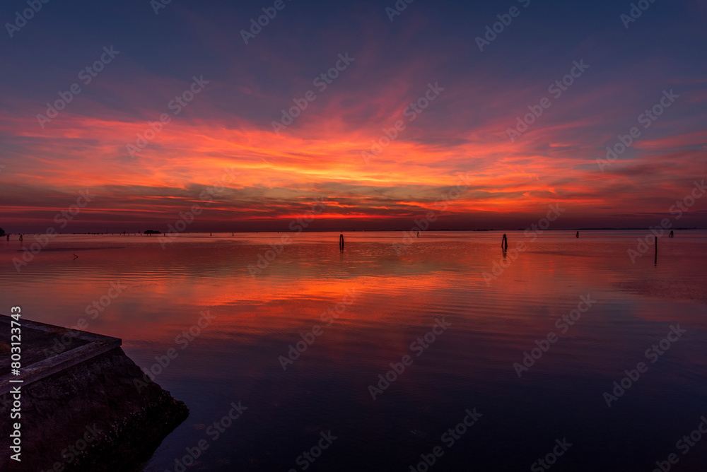 2023 9 30 Lido sunset in the lagoon 84