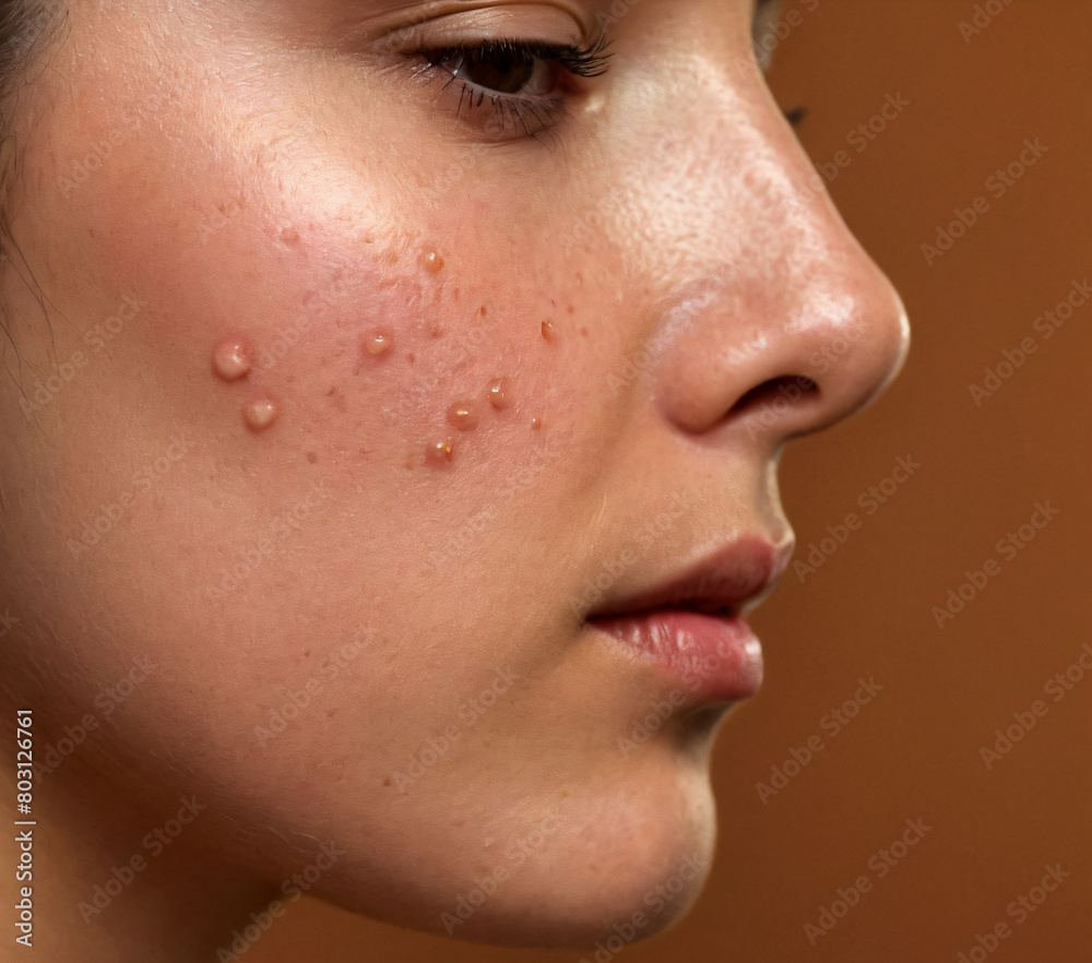 acne close up of a person female acne close up of a person female
