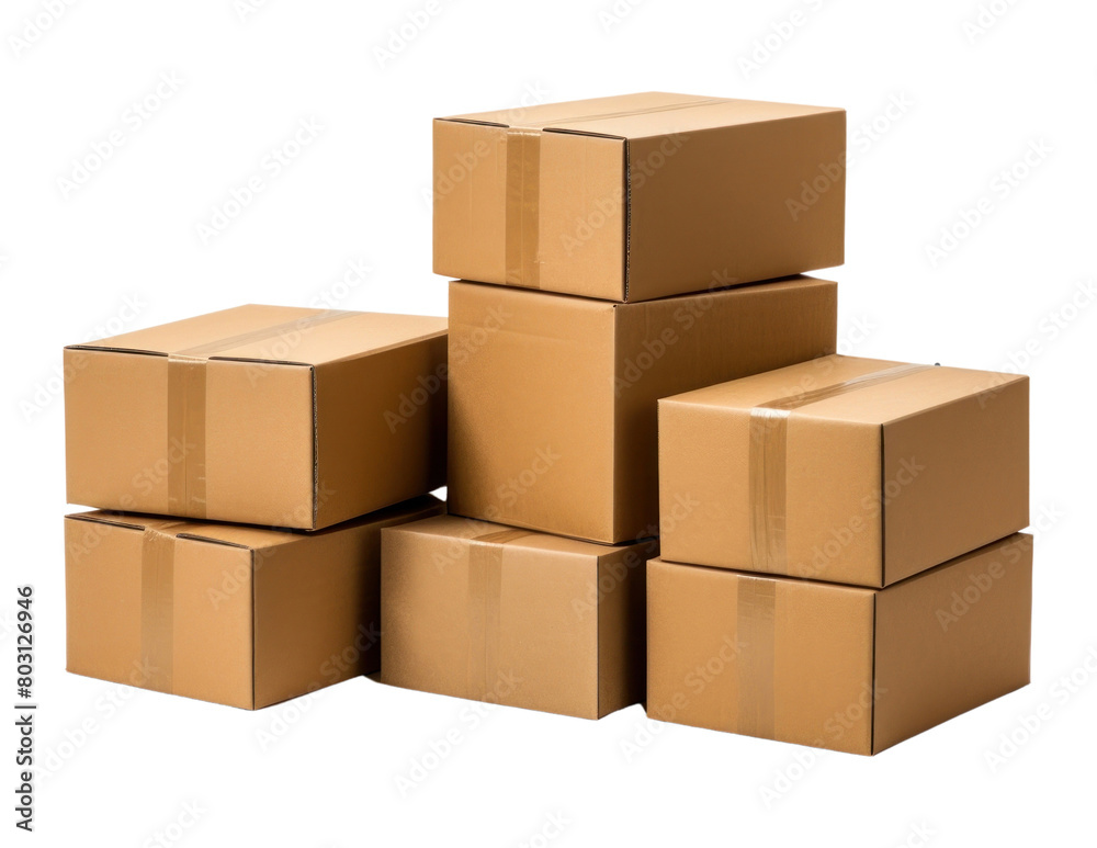PNG  Cardboard boxs carton white background delivering.