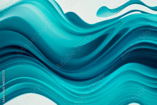 abstract blue waves seamless background