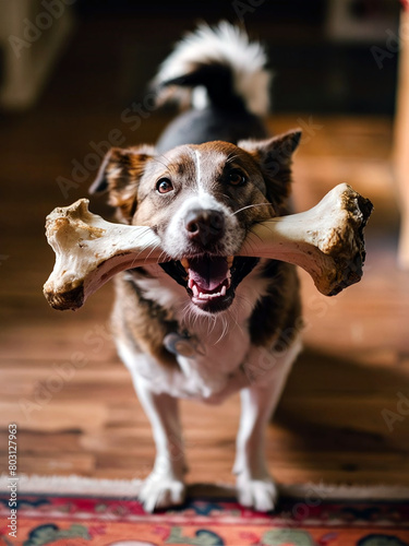 O cachoro e o osso photo