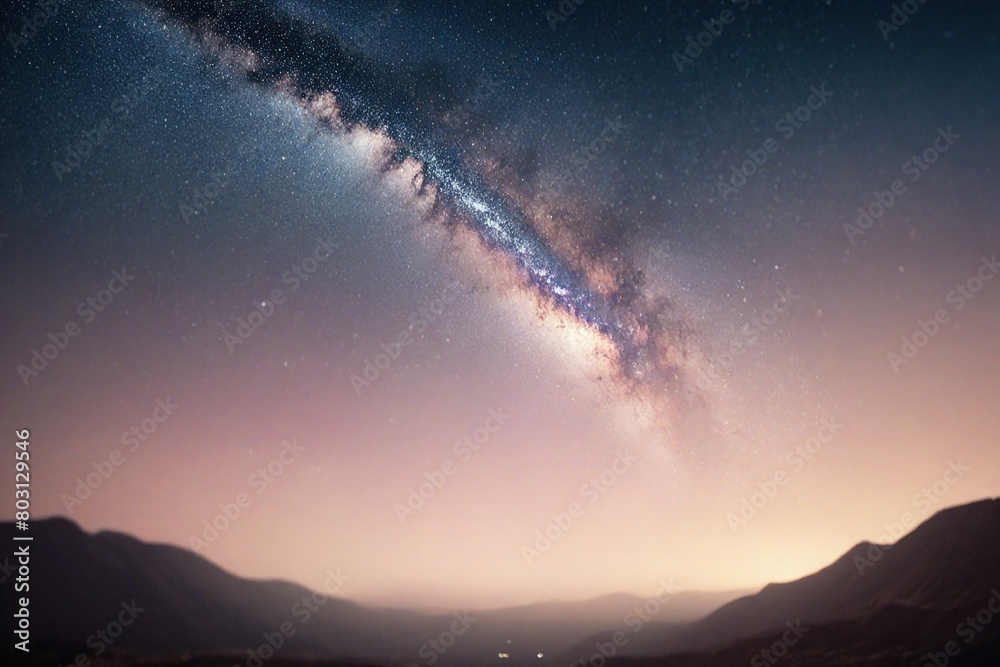 Fototapeta premium sunrise in the mountains