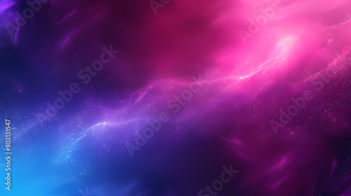 Dark purple pink blue color gradient background blurred neon color flow  grainy texture effect  futuristic banner design