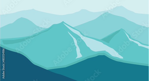 Photos blue montain formation