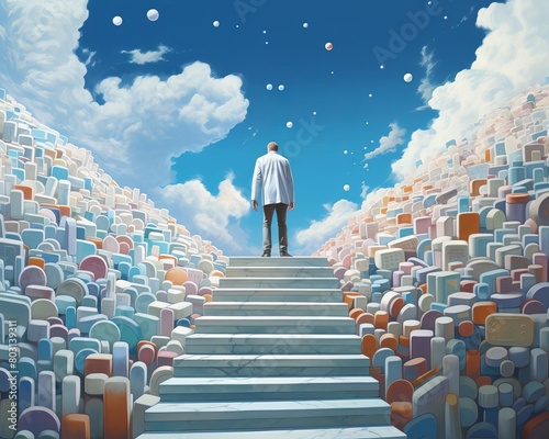 Overview of the pharmaceutical industry, focusing on the impact of patent cliffs and the rise of generic drugs