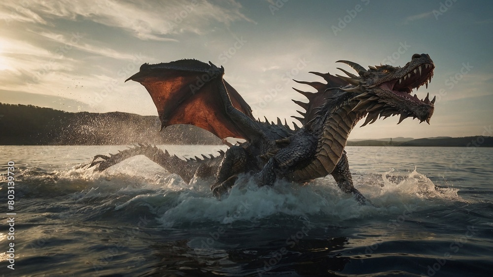 Fototapeta premium tyrannosaurus dinosaur 3d render