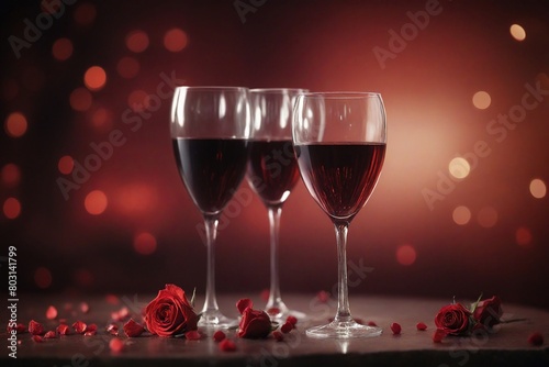 two glasses of champagne