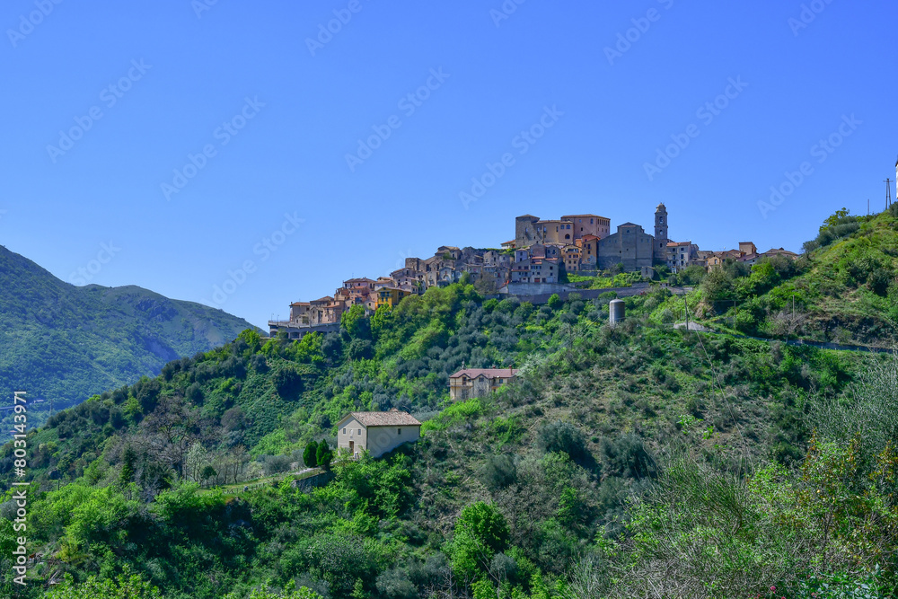 The Savoia village of Lucania in Basilicata, Italy.