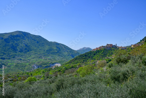 The Savoia village of Lucania in Basilicata, Italy.