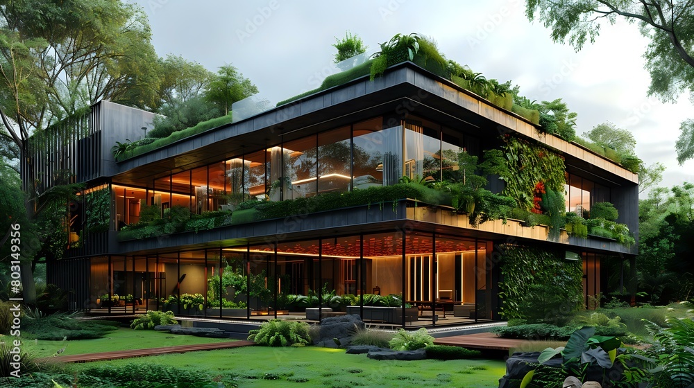 Green Building: Sustainable Design with Reflective Glass