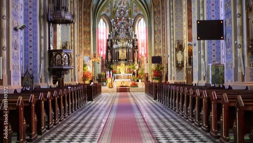 Collegiate Basilica of Holy Trinity in Myszyniec photo