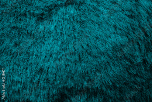 turquoise velour plush cloth textured background