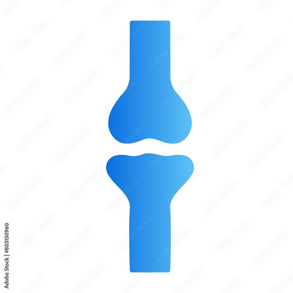 bone gradient icon bone gradient icon