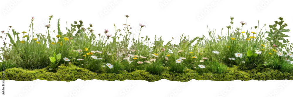 Fototapeta premium PNG Meadow field grassland landscape