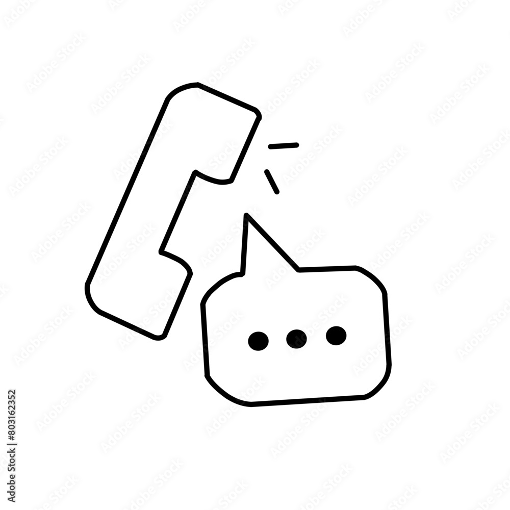 Phone Line Vector Phone Line Vector