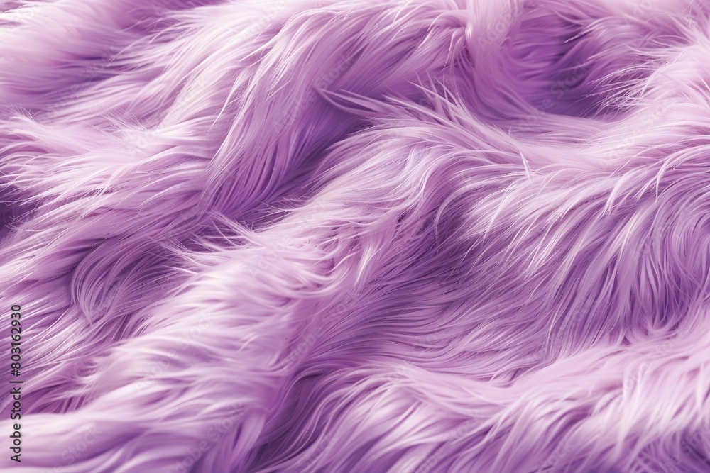 Purple fur background. Surface wool texture. Copy space for text. Textured violet furry coat closeup. Abstract pattern. Animal hair wallpaper. Shiny faux fluffy backdrop. Furry ground. Sheepskin rug Purple fur background. Surface wool texture. Copy space for text. Textured violet furry coat closeup. Abstract pattern. Animal hair wallpaper. Shiny faux fluffy backdrop. Furry ground. Sheepskin rug