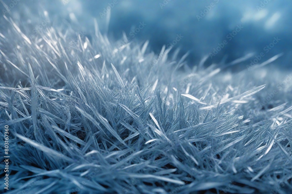 frost on grass frost on grass
