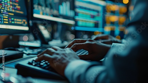 Cybersecurity Analyst in Security Operations Center