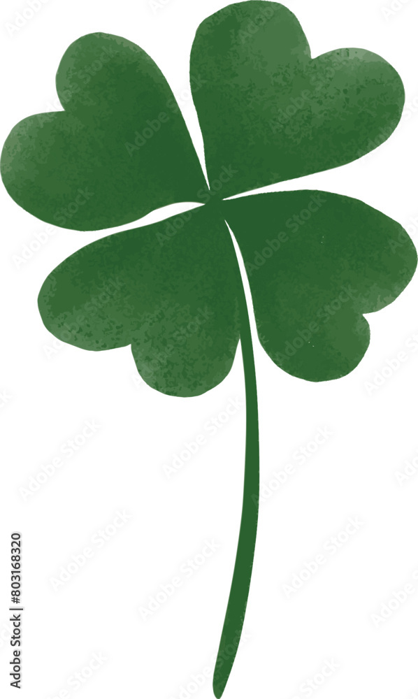 good luck clover 4 leaf vector good luck clover 4 leaf vector