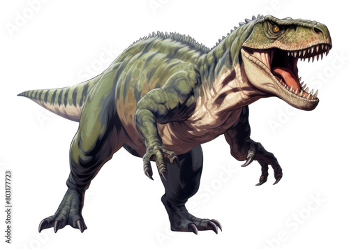 PNG Tyrannosaurus rex dinosaur reptile animal.