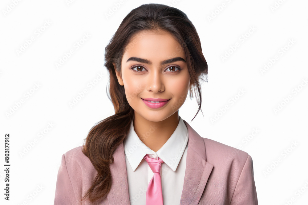Young beautiful businesswoman or corporate employee Young beautiful businesswoman or corporate employee