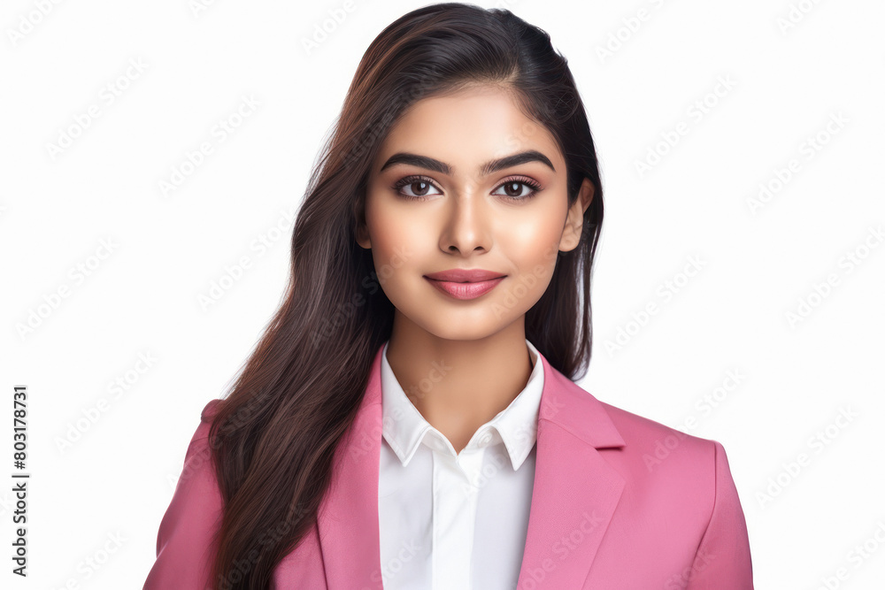 Young beautiful businesswoman or corporate employee Young beautiful businesswoman or corporate employee