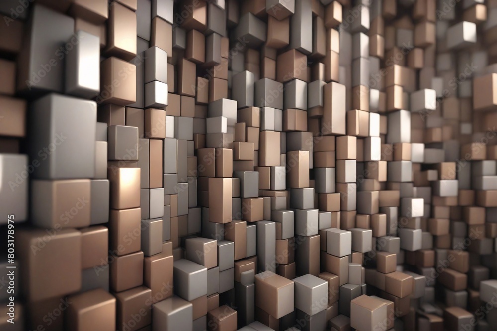 abstract background made of cubes abstract background made of cubes