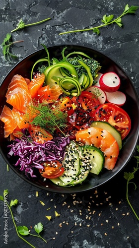 Harvest of Color: A Bounty of Fresh Vegetables