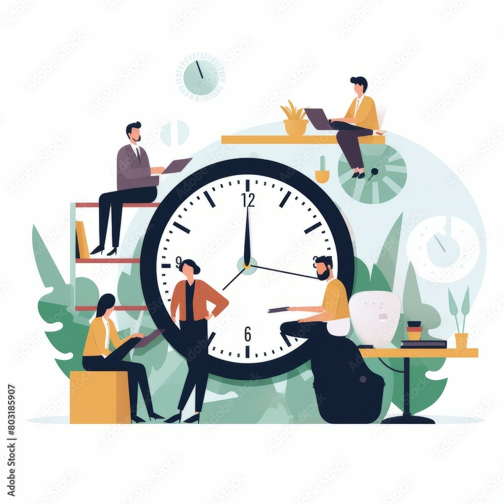 People of different ethnicity working together in an office People of different ethnicity working together in an office