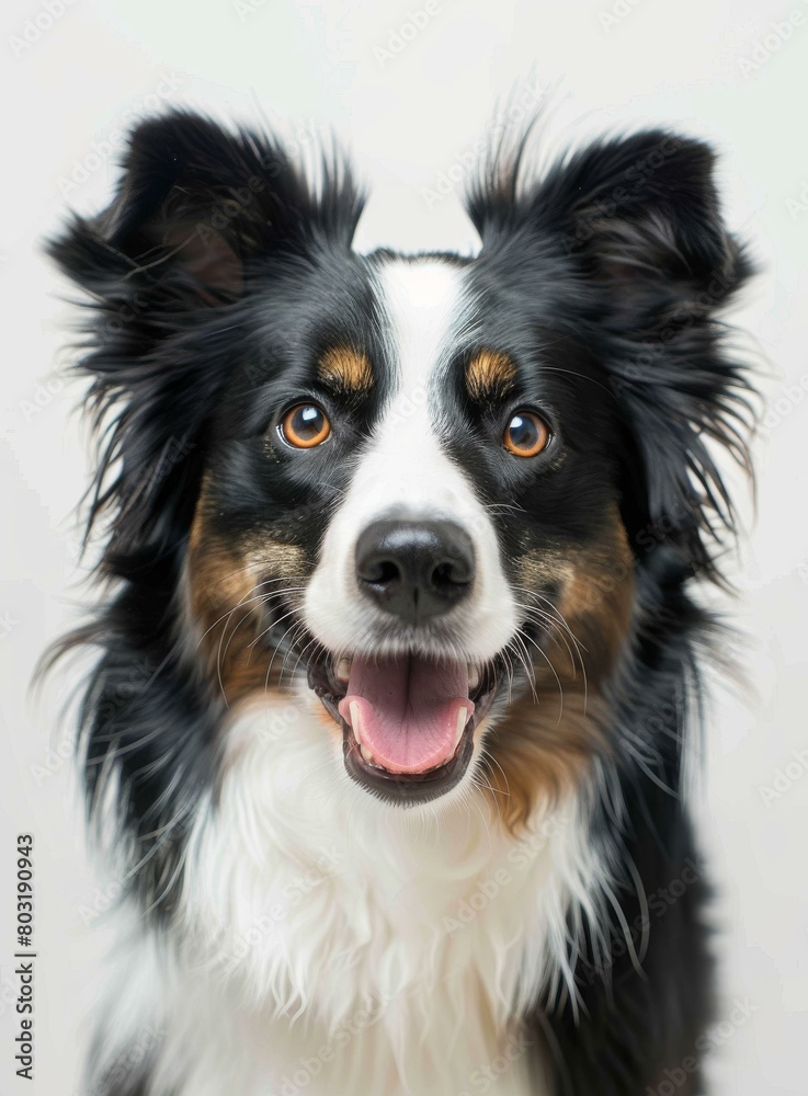 A Cute Border Collie Dog