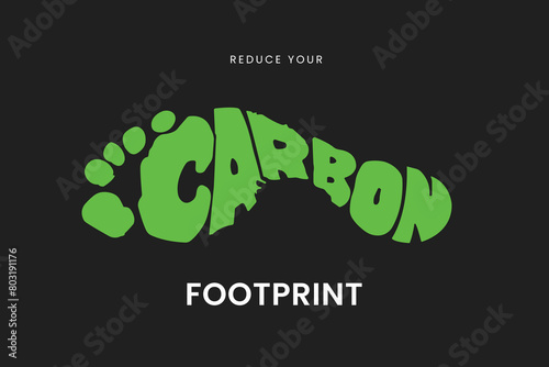 reduce carbon footprint vector illustration, recycling concept, Social media post, Content, global warming, climate change, awareness, Infographics, crative vector, renewable energy conpect, photo
