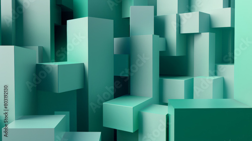 abstract background with squares  geometric blocks