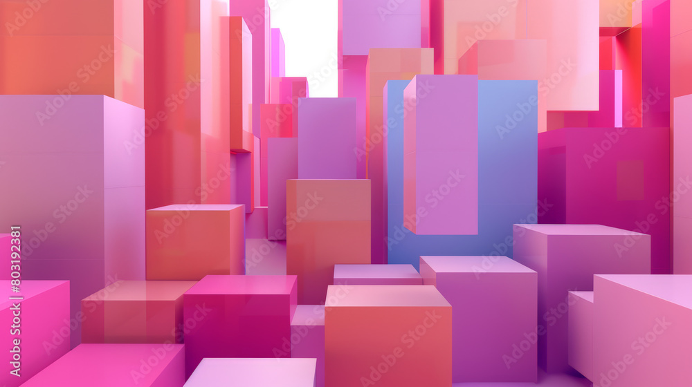 abstract background with squares, geometric blocks abstract background with squares, geometric blocks