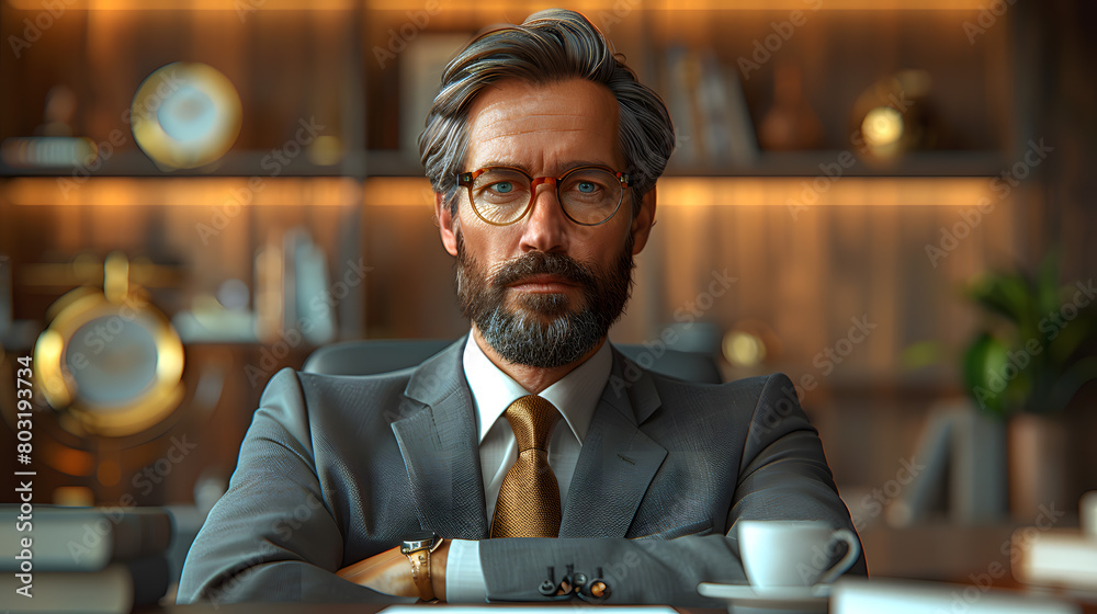 Professional Attorney Working on Cases and Papers in Modern Law Firm Setting Professional Attorney Working on Cases and Papers in Modern Law Firm Setting