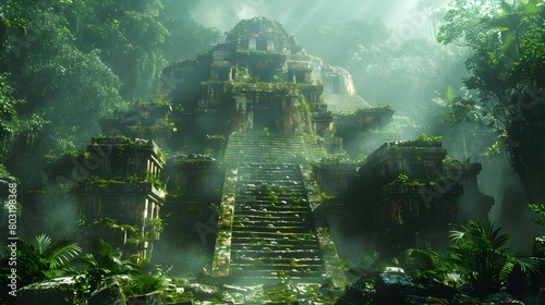 Exploring the Ancient Mayan Ruins of Neo-Palenque in Immersive Virtual Simulations