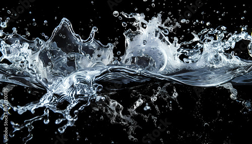 water, impact, splash, liquid, background