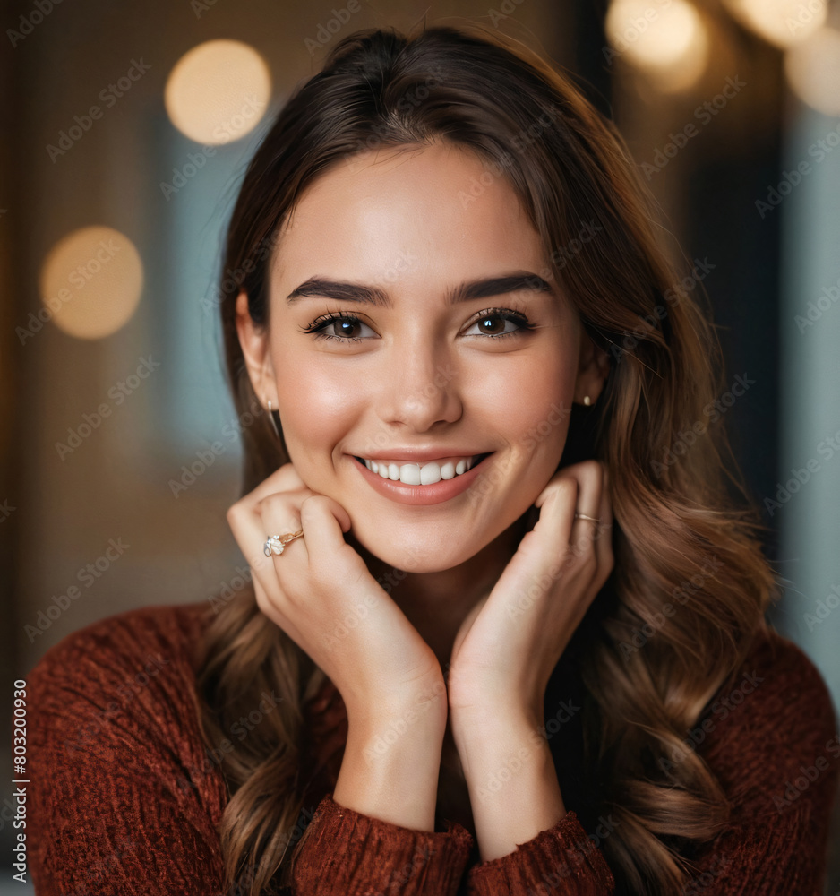 woman smiling fresh smile attractive captivating woman smiling fresh smile attractive captivating
