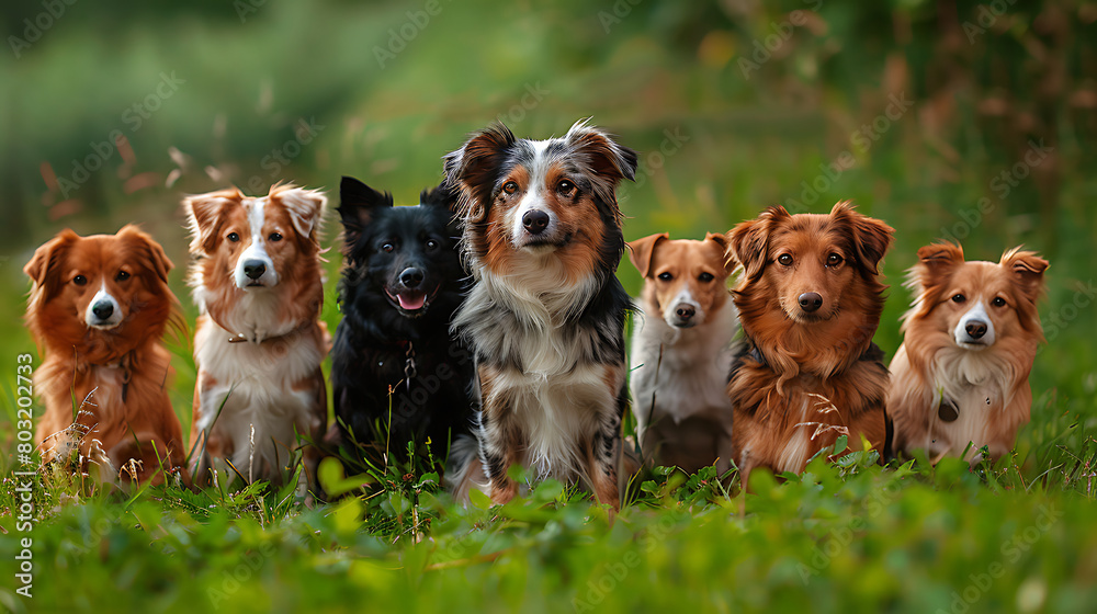 group of dogs group of dogs
