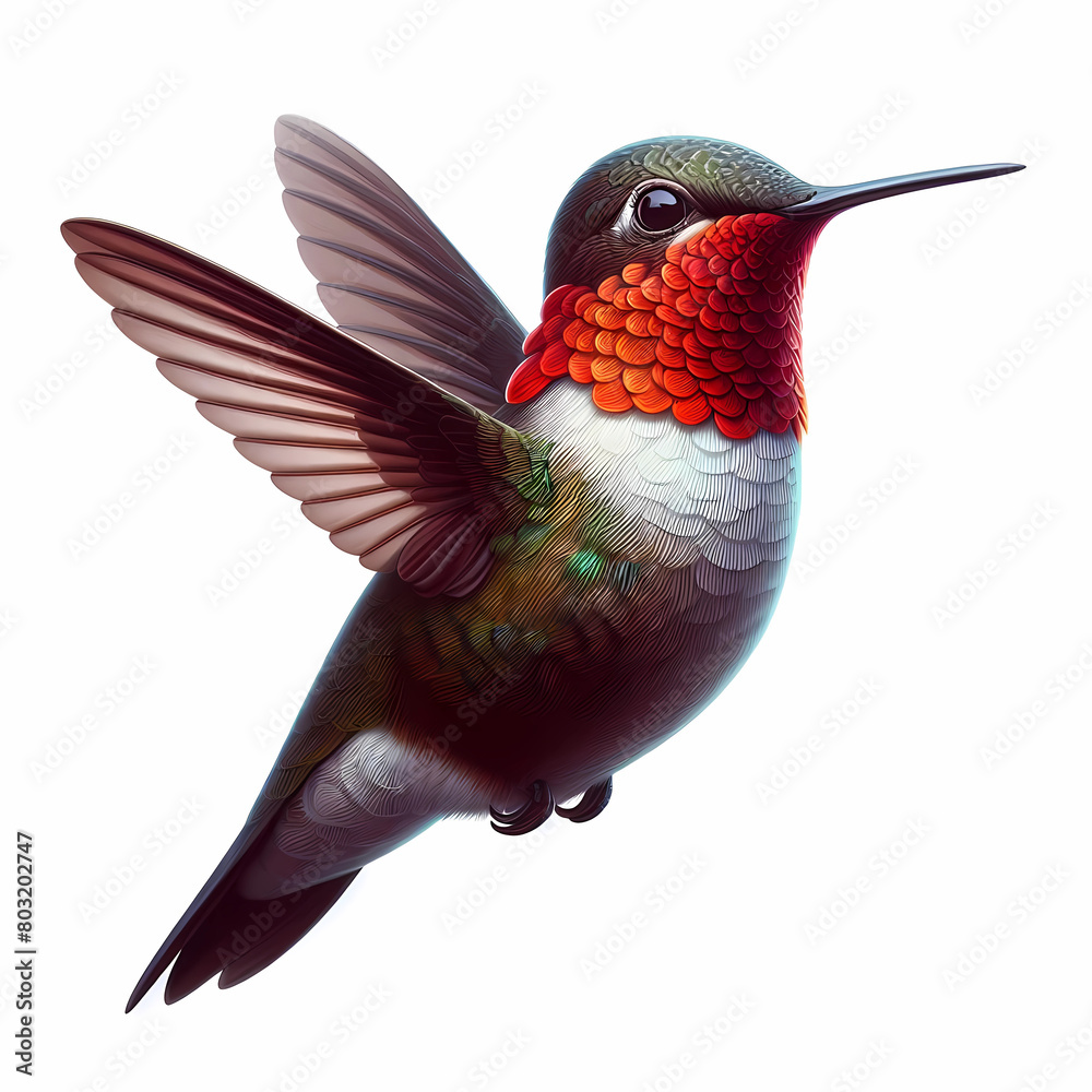 Obraz premium real life style hummingbird images in detail 