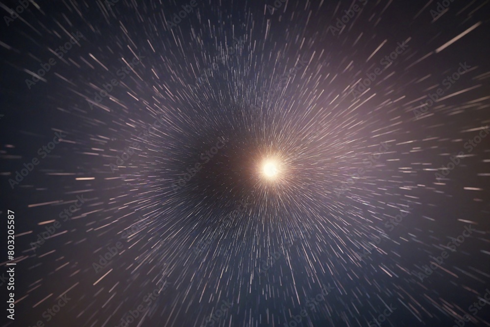 fireworks in the night sky