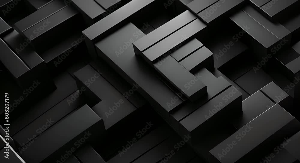 Minimalist black and gray geometric patterns, seamless 3D background, Minimalist black and gray geometric patterns, seamless 3D background,