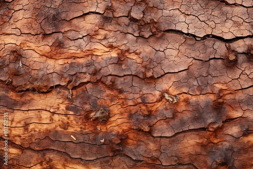 Wallpaper Mural Close up of brown tree bark texture Torontodigital.ca