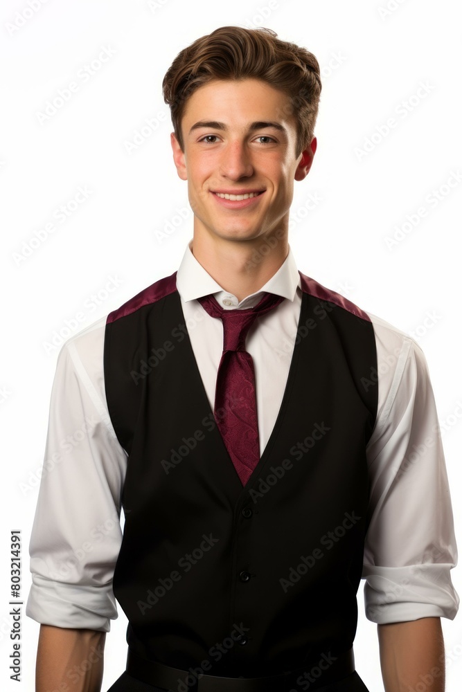 Young man in formal wear smiling Young man in formal wear smiling