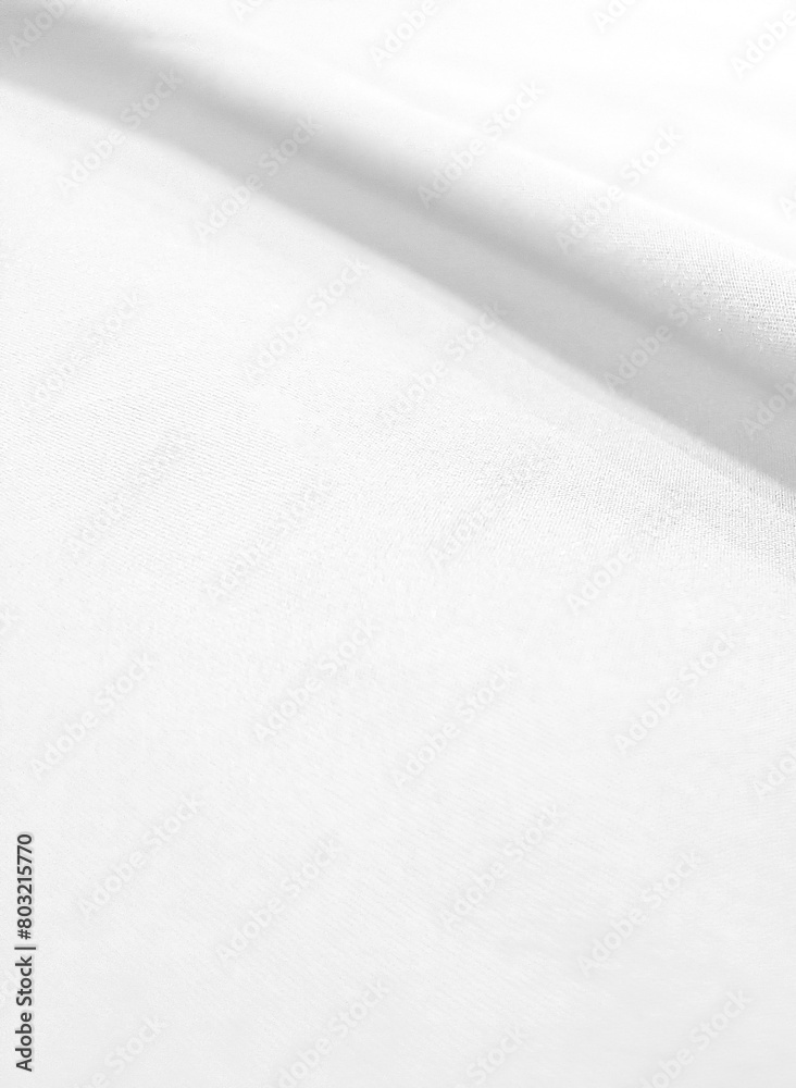 Soft white wrinkled fabric for graphic design or wallpaper Soft white wrinkled fabric for graphic design or wallpaper