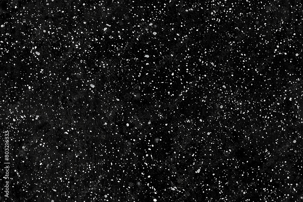 dark textured background resembling outer space with scattered white dots