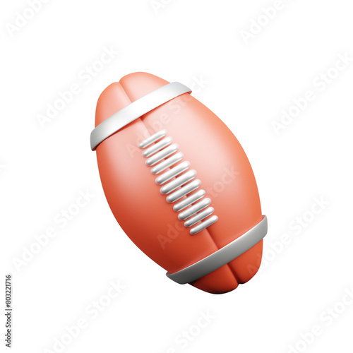 4th of July 3d icon illustration or American Independence Day 3D Icon illustration